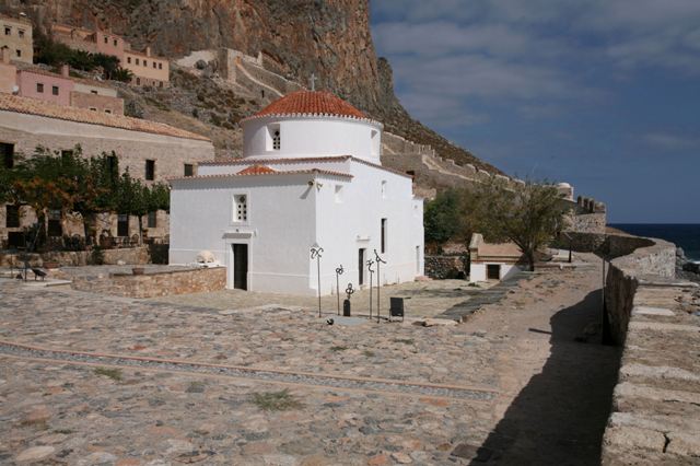 Monemvasia - Byzantine Church of Panaghia Chrysafitissa